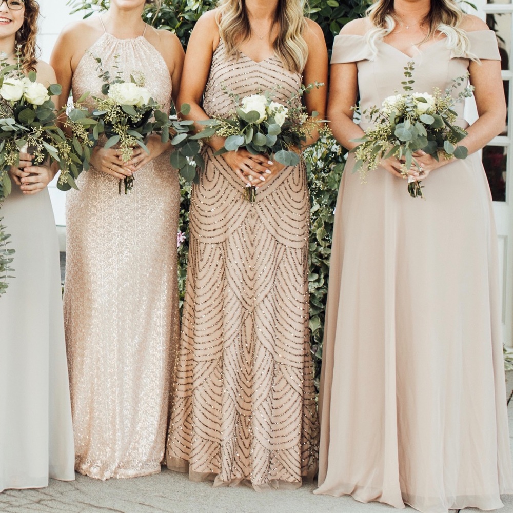 Sparkling Bridesmaid Dress